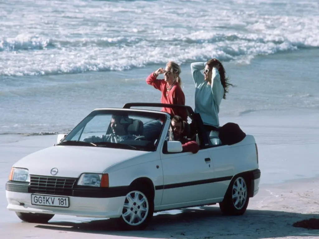 Opel Kadett (43B) 6 поколение, открытый кузов (05.1987 - 01.1989)